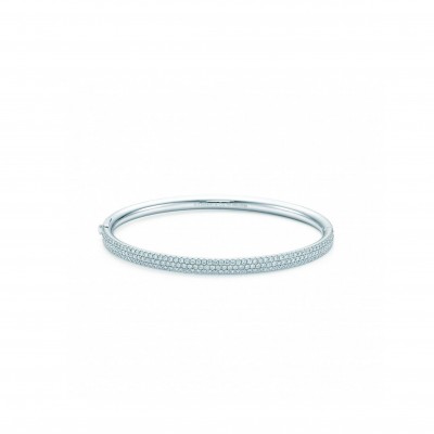 TIFFANY METRO THREE-ROW HINGED BANGLE 60006100